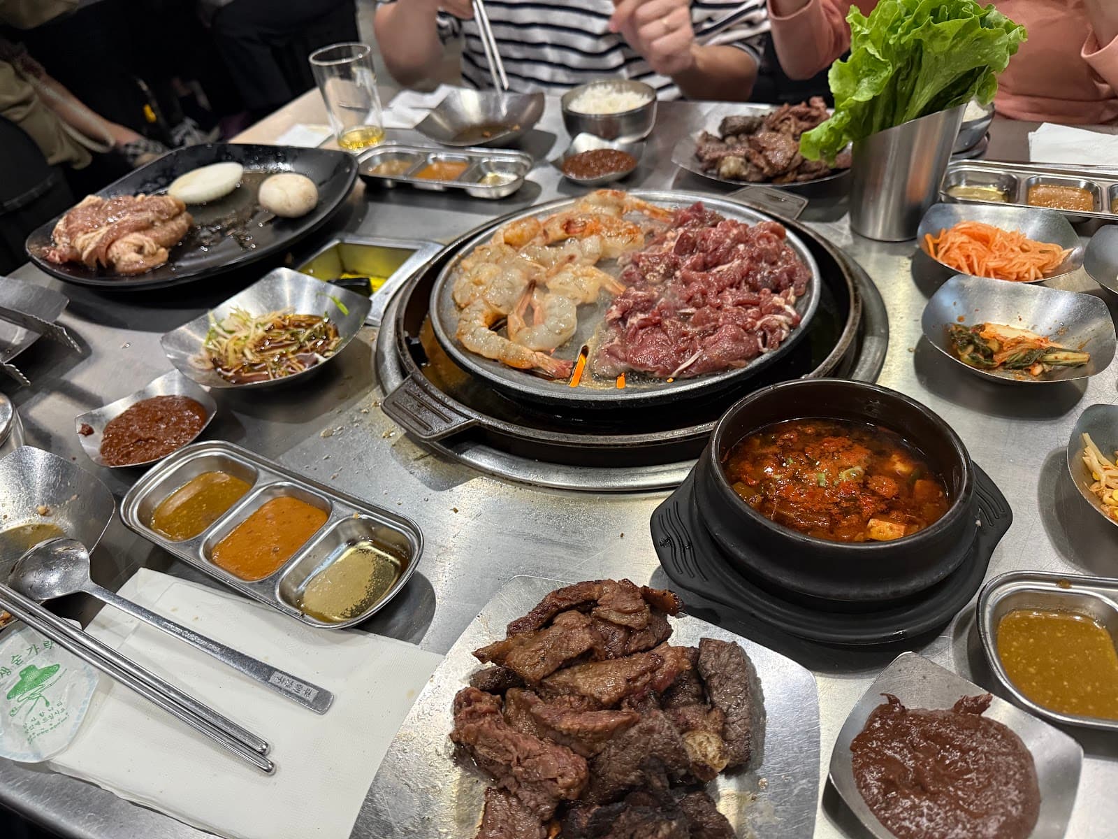 Kogiya Korean BBQ dining room — warm, family-run atmosphere in Annandale VA